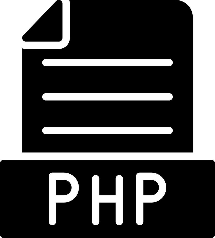 php creativo icono diseño vector