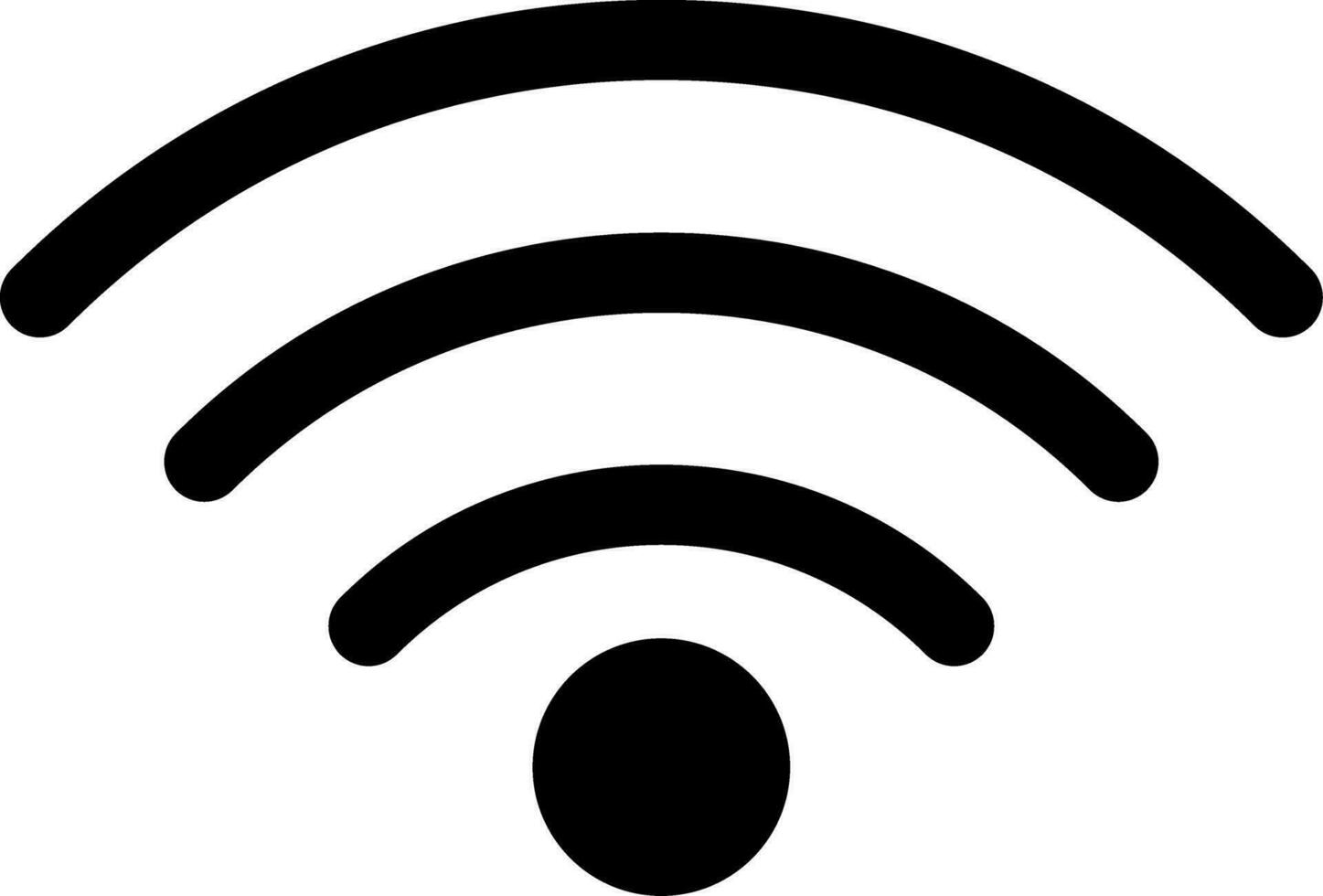 Wifi Creative Icon Design vector