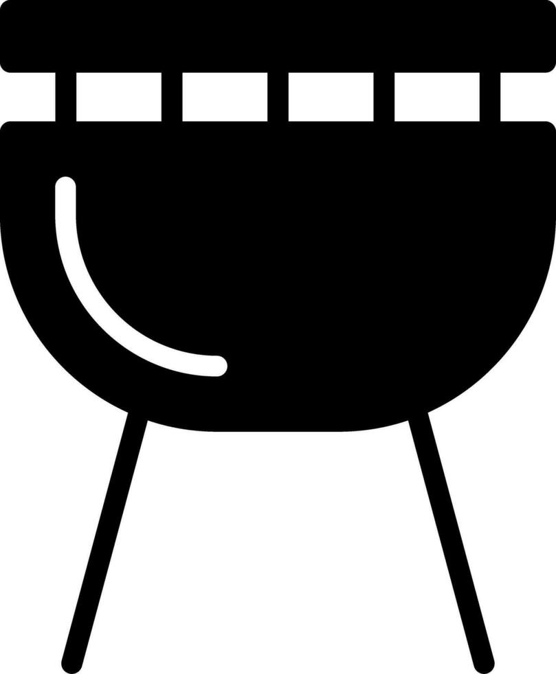 diseño de icono creativo de barbacoa vector