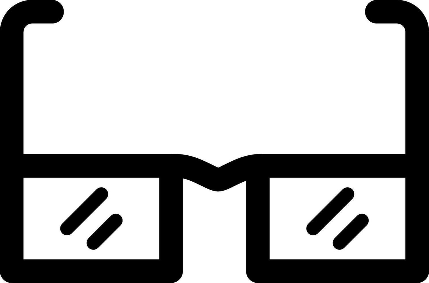 Glasses Creative Icon Design vector