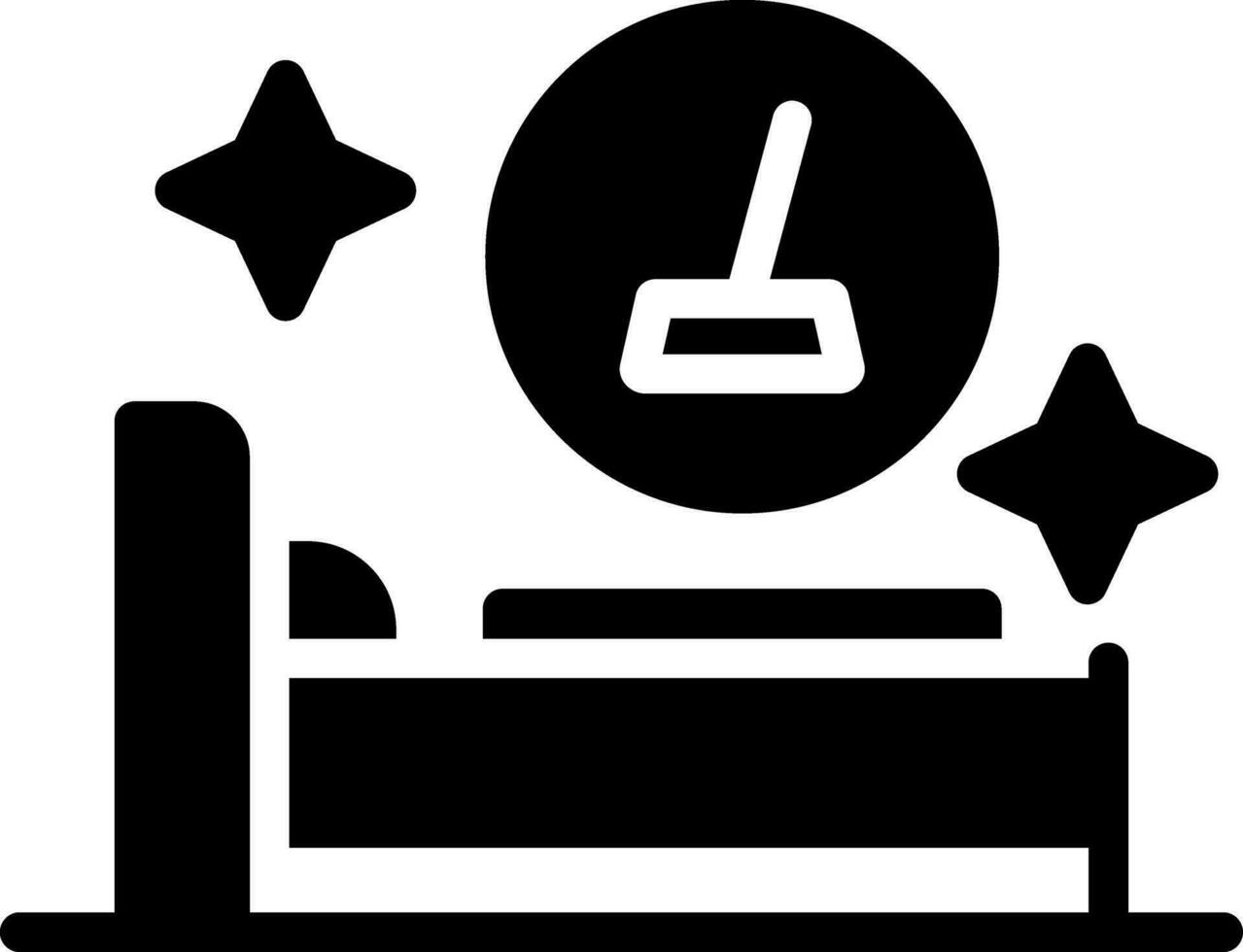 Airbnb Cleaning Creative Icon Design vector