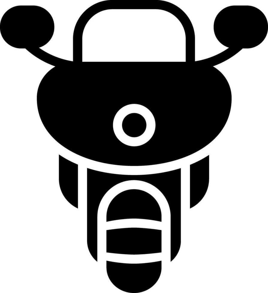 Motorbike Creative Icon Design vector