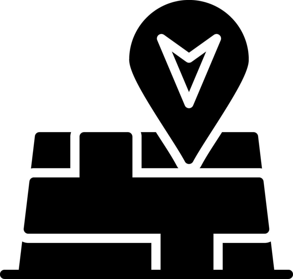 diseño de icono creativo gps vector