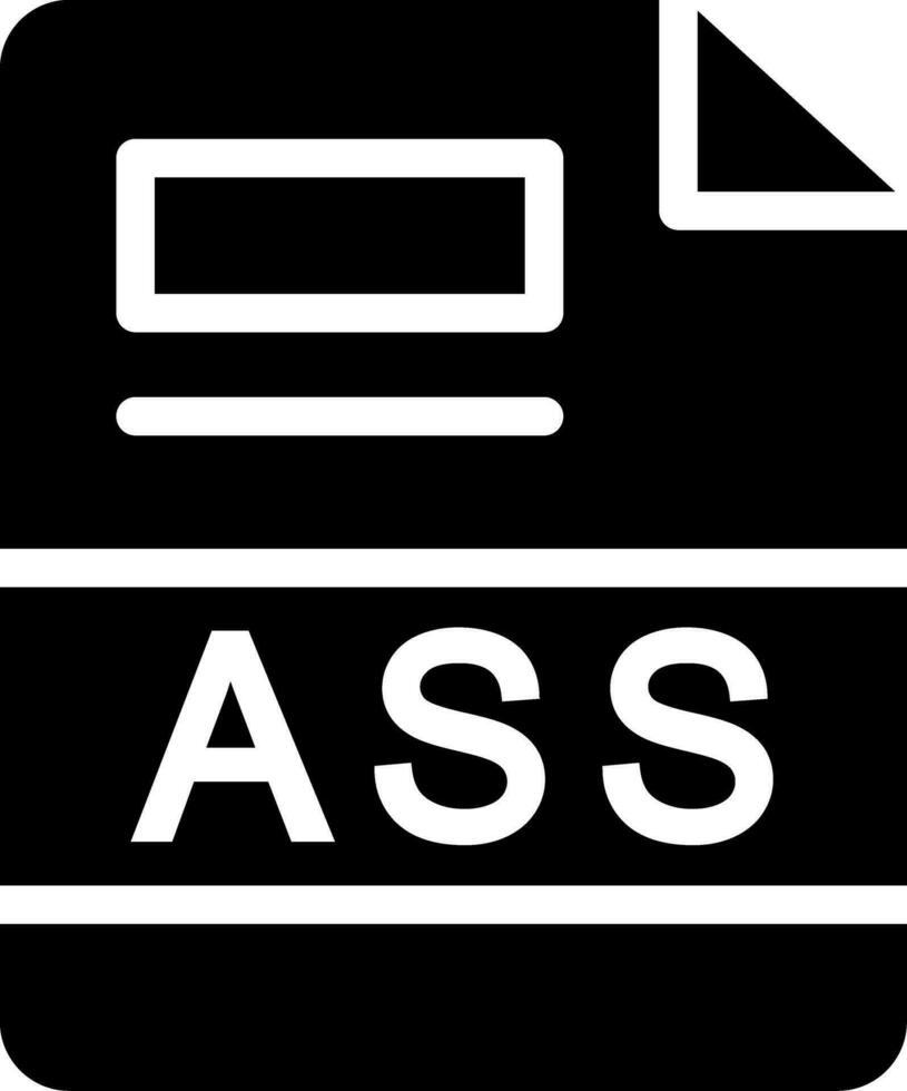 ASS Creative Icon Design vector