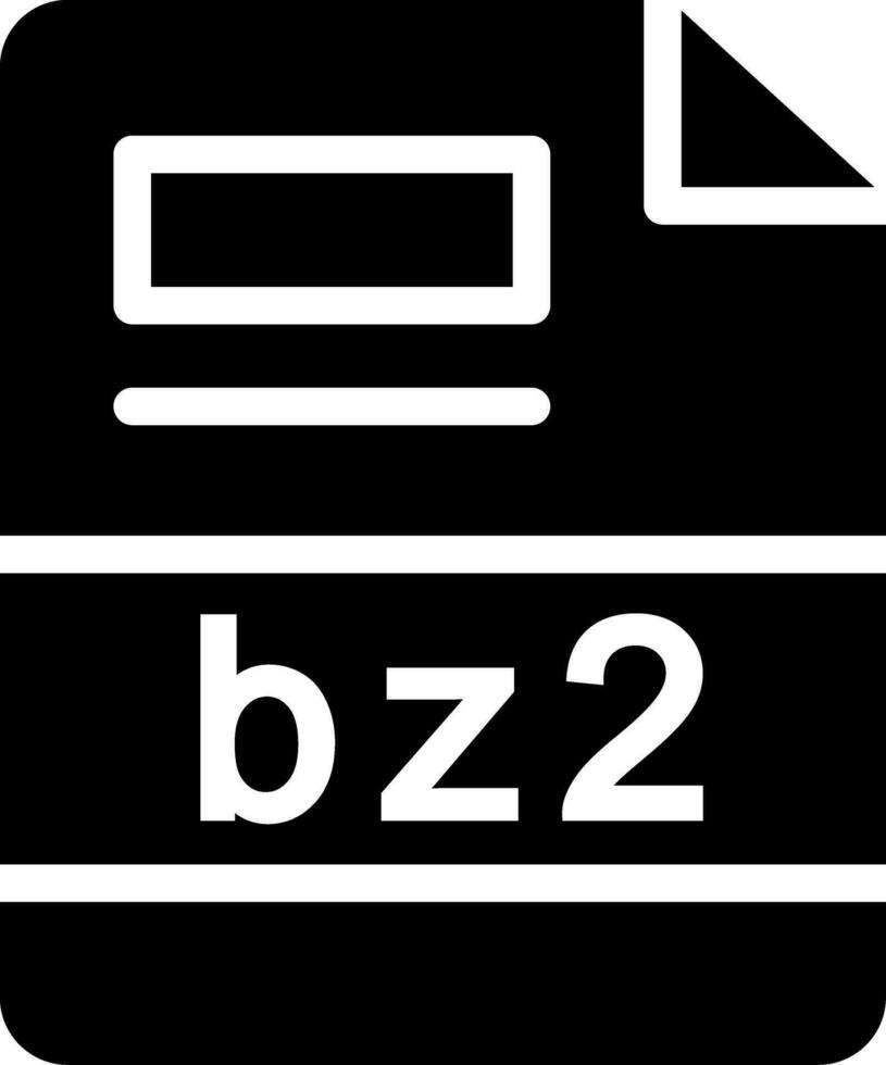 bz2 creativo icono diseño vector