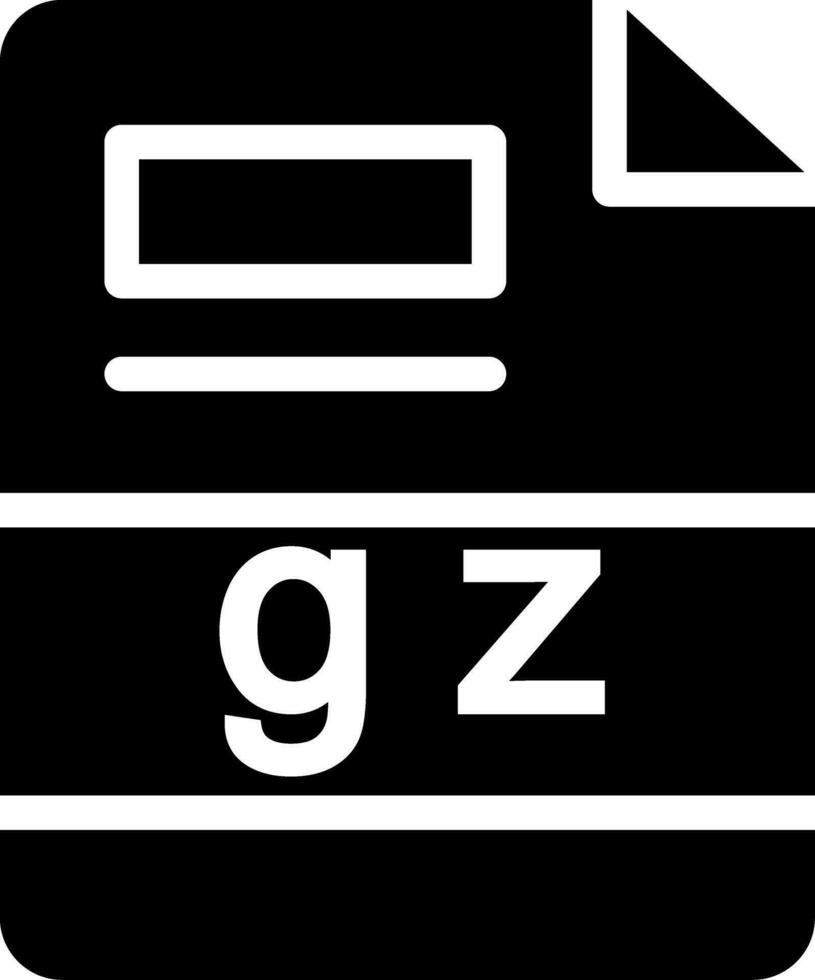 gz Creative Icon Design vector