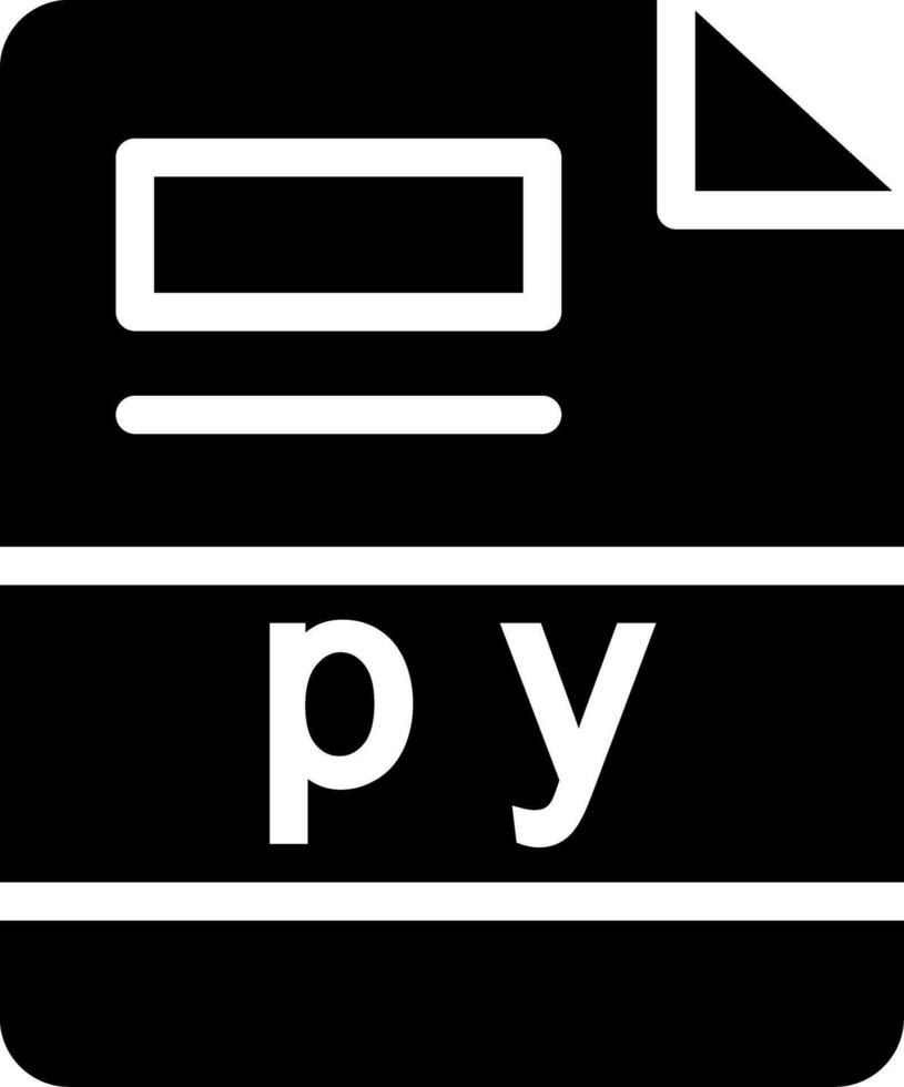 py Creative Icon Design vector