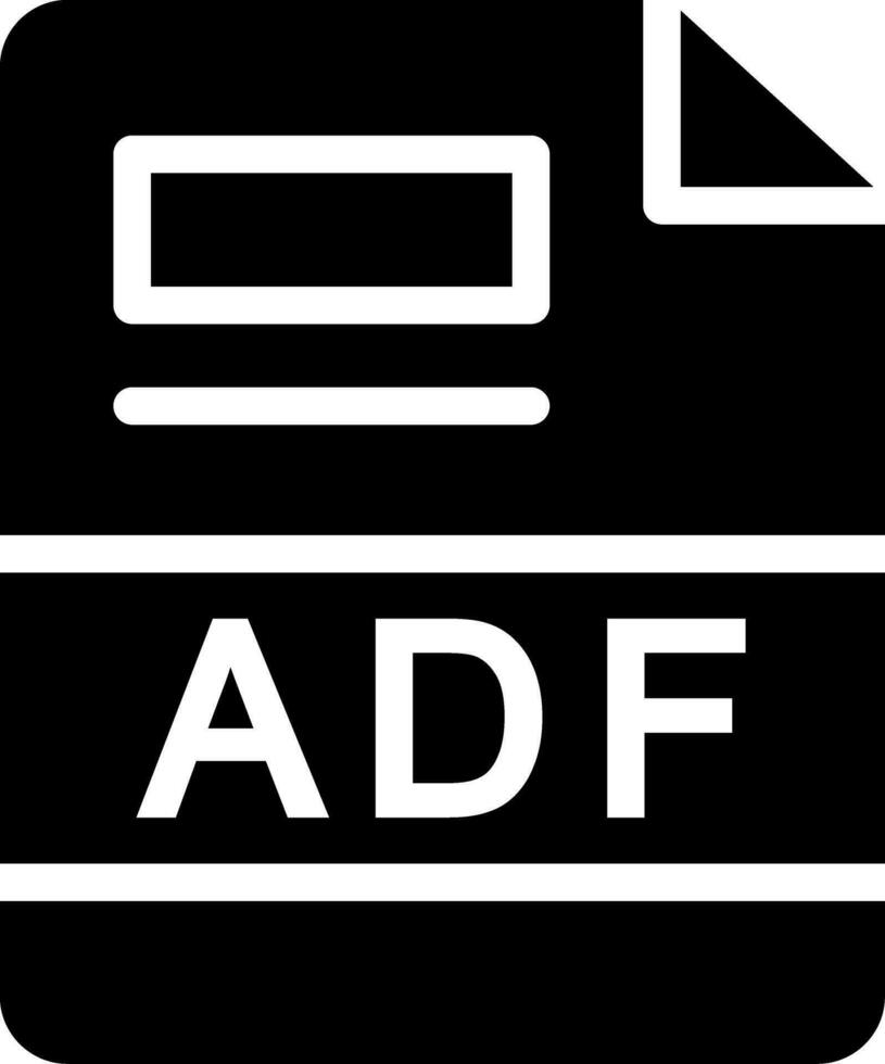 adf creativo icono diseño vector