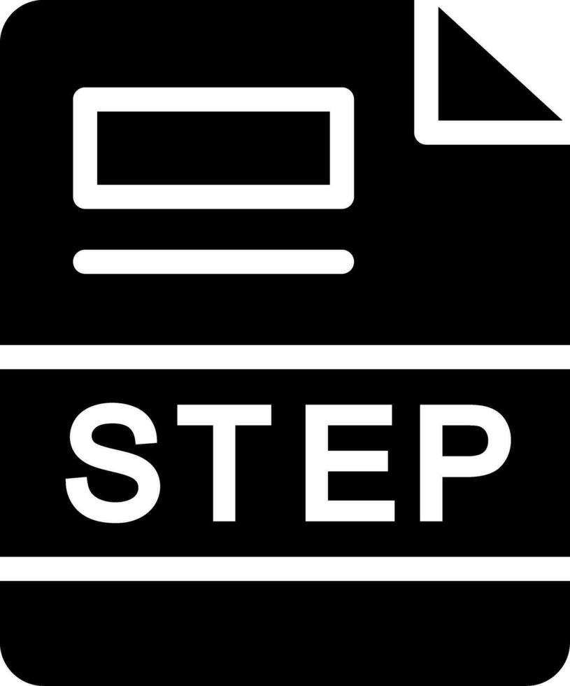 STEP Creative Icon Design vector
