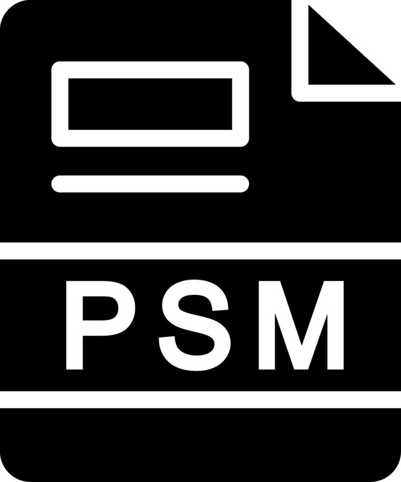 psm creativo icono diseño vector