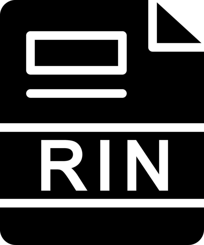 RIN Creative Icon Design vector