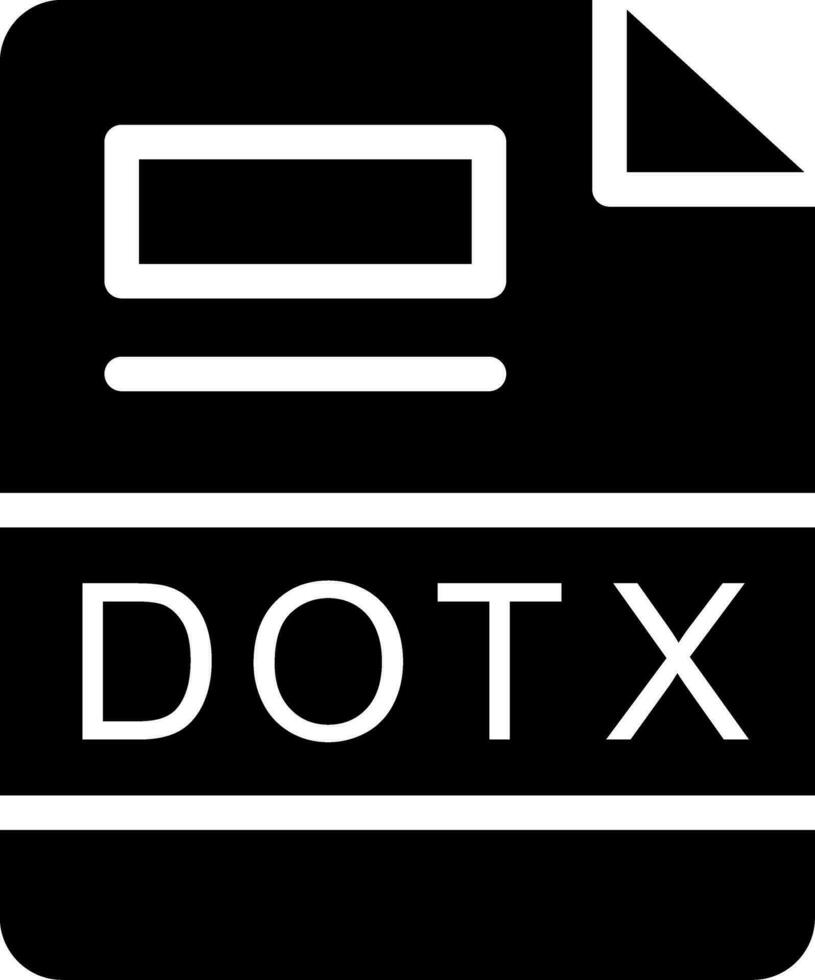 DOTX Creative Icon Design vector