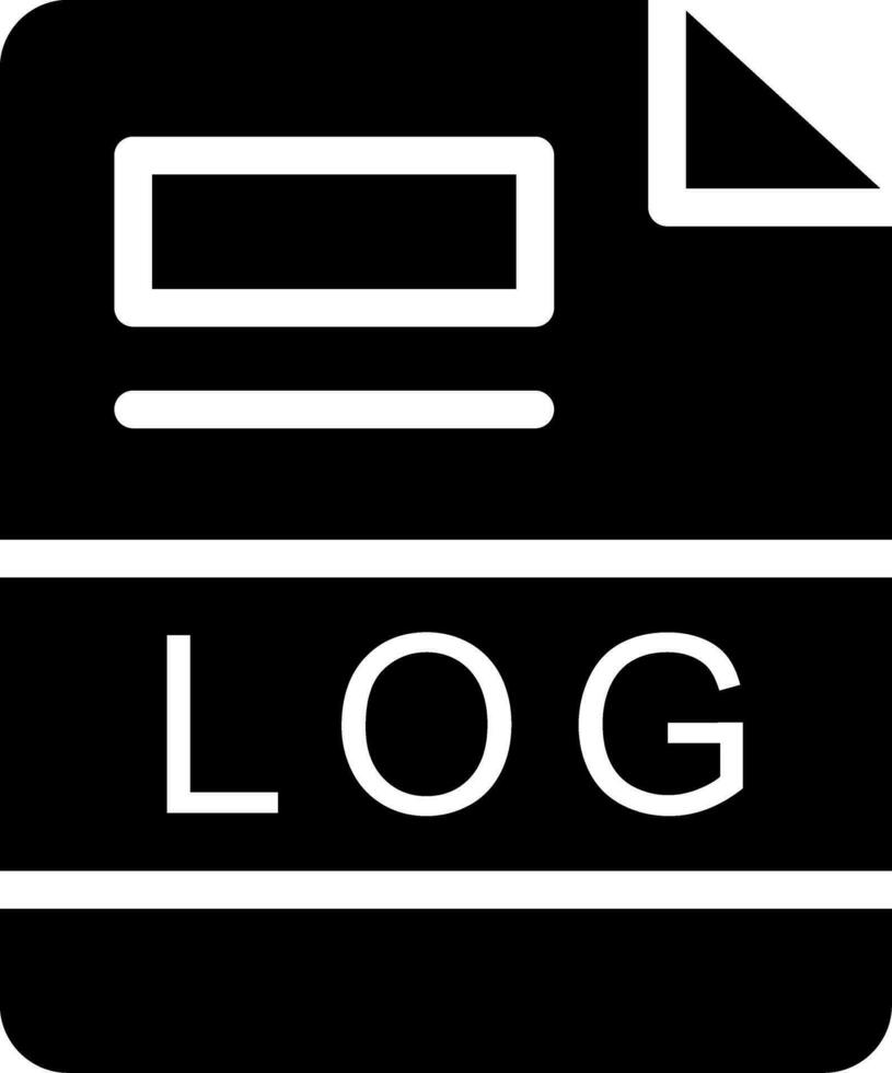 LOG Creative Icon Design vector