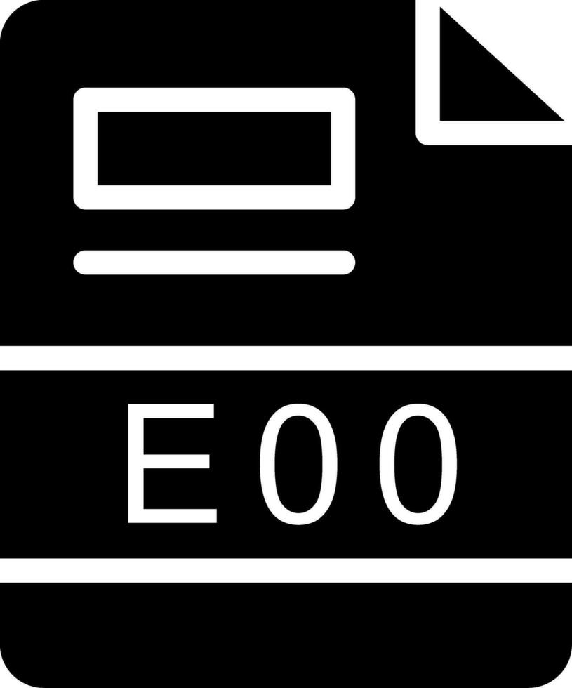 E00 Creative Icon Design vector