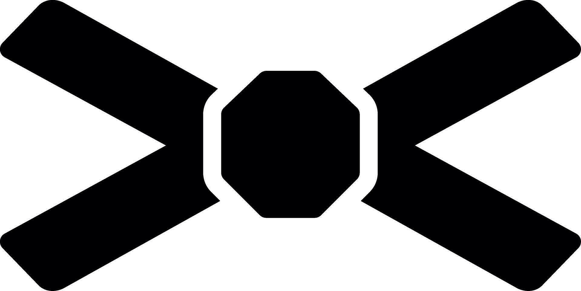diseño de icono creativo de cinturón negro vector