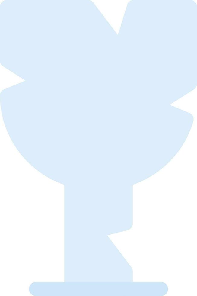 Broken Glass Creative Icon Design vector