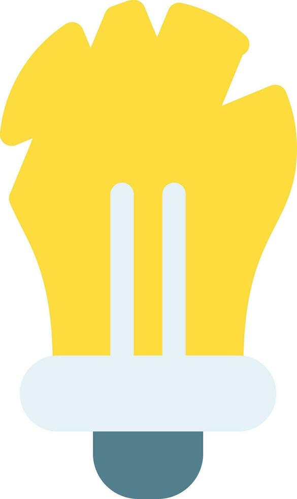 Bulb Creative Icon Design vector