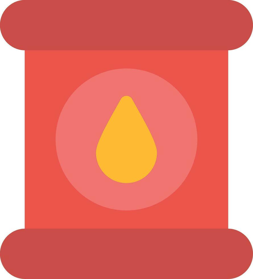 Waste Oil Creative Icon Design vector