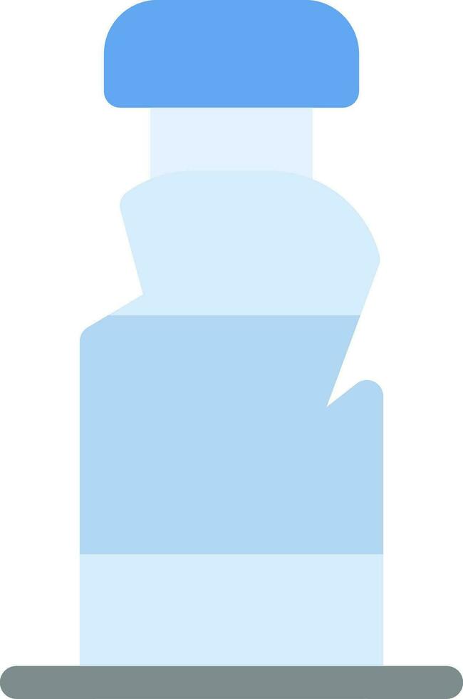 Plastic Bottle Creative Icon Design vector