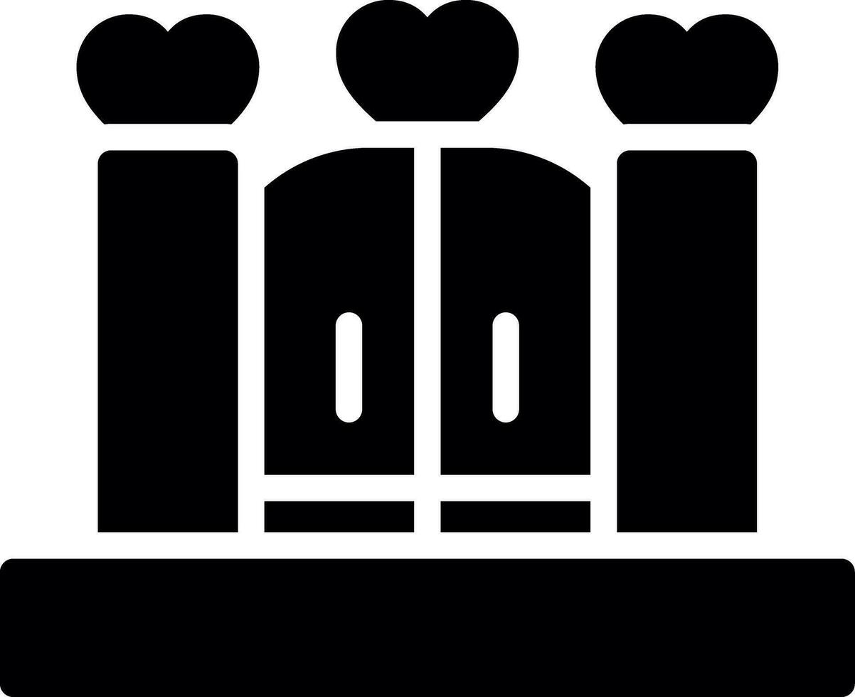 Door Creative Icon Design vector