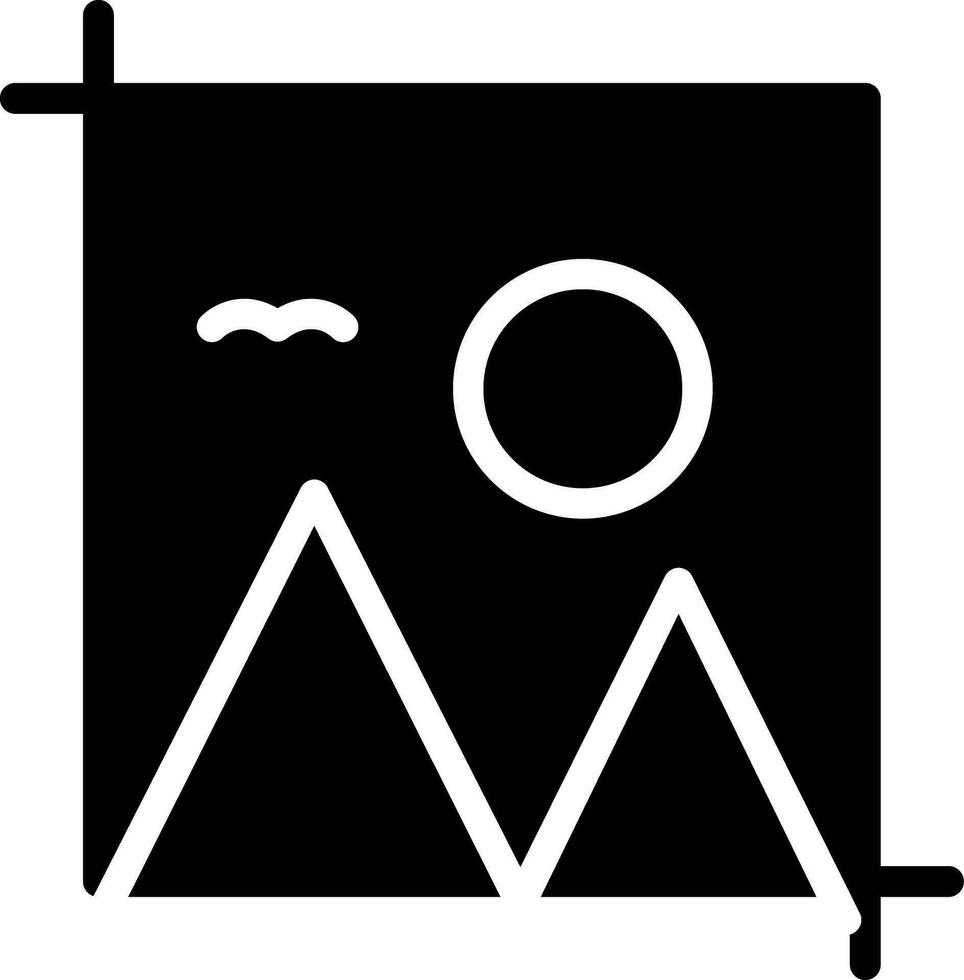 Crop Creative Icon Design vector