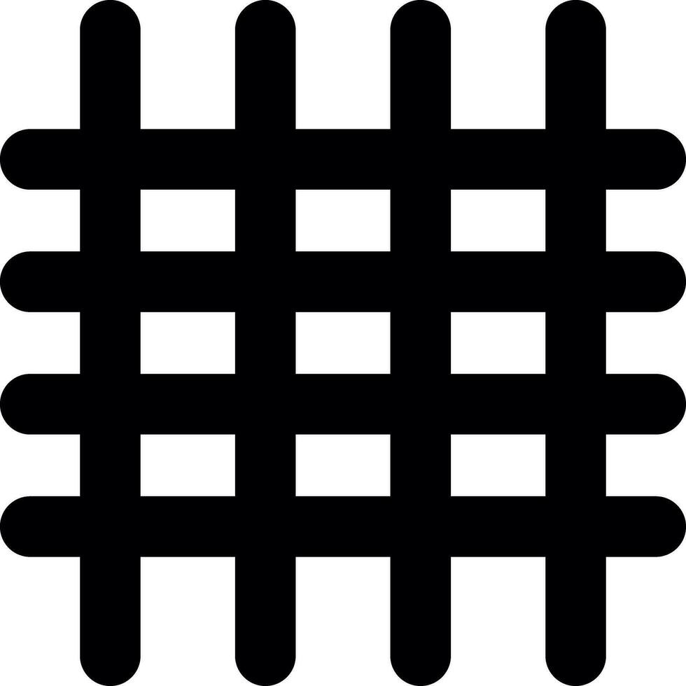 Grid Creative Icon Design vector