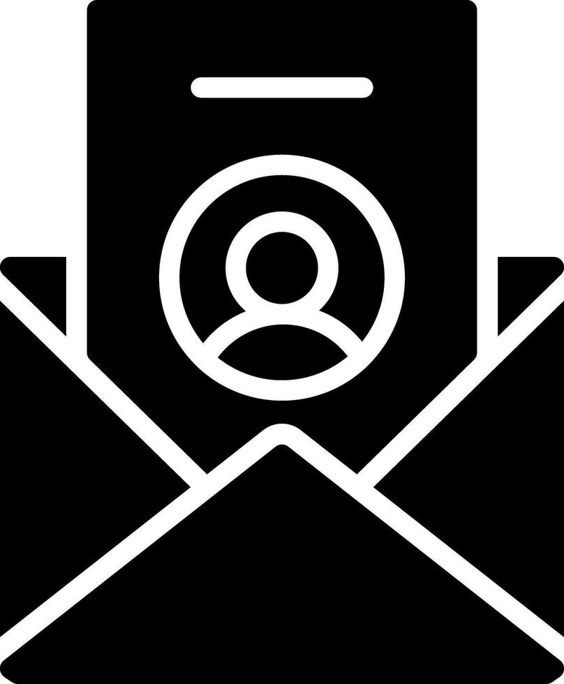 Glyph Icons Design vector