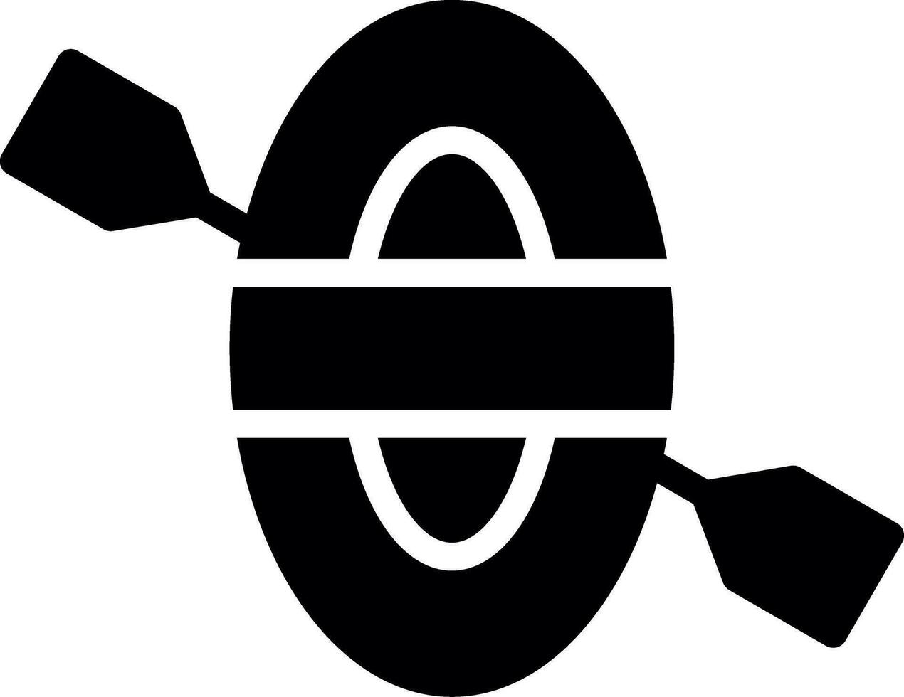 Kayak Creative Icon Design vector