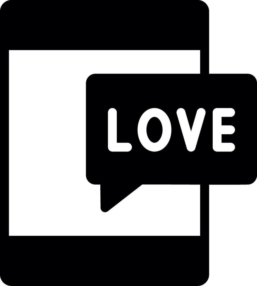 Love Call Creative Icon Design vector
