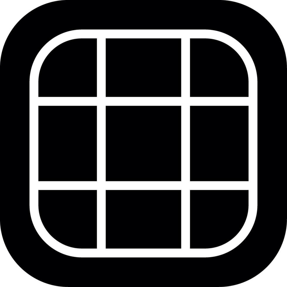 Grid Creative Icon Design vector