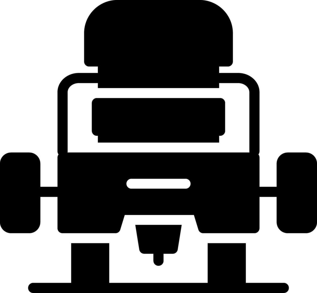 Router Machine Creative Icon Design vector
