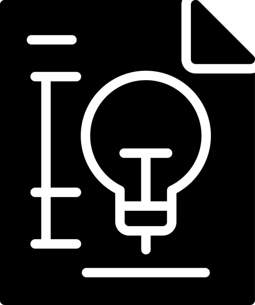 Patent Creative Icon Design vector