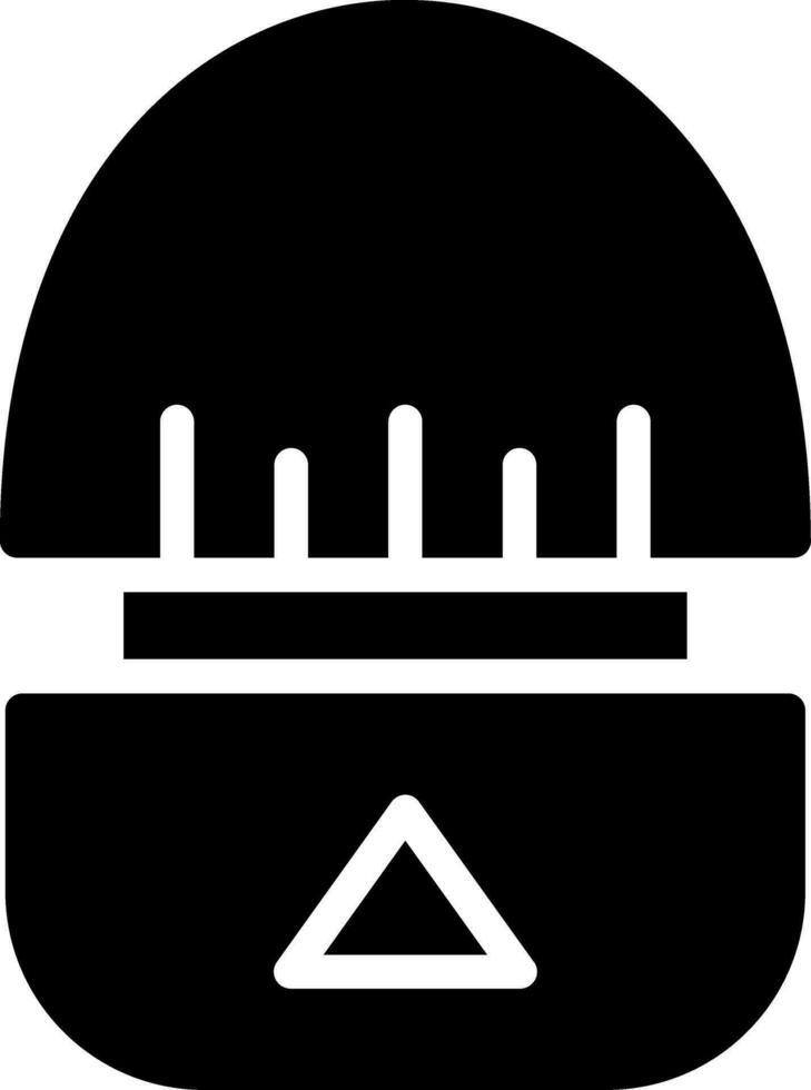 Kitchen Timer Creative Icon Design vector