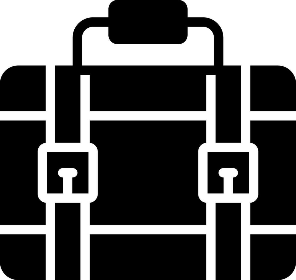 Suitcase Creative Icon Design vector