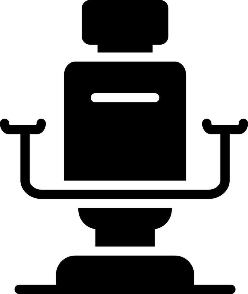 Barber Chair Creative Icon Design vector