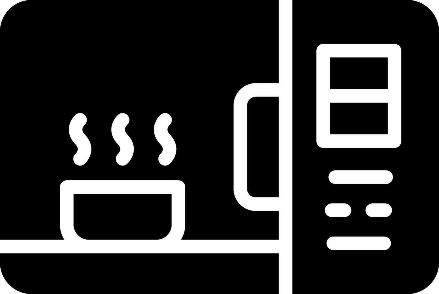 Microwave Creative Icon Design vector