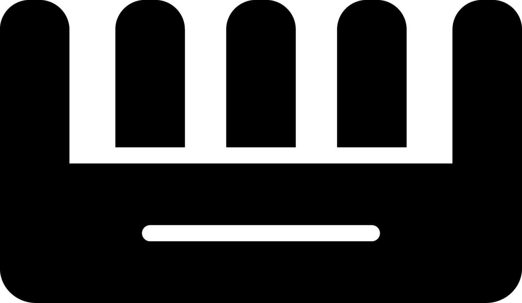 Comb Creative Icon Design vector