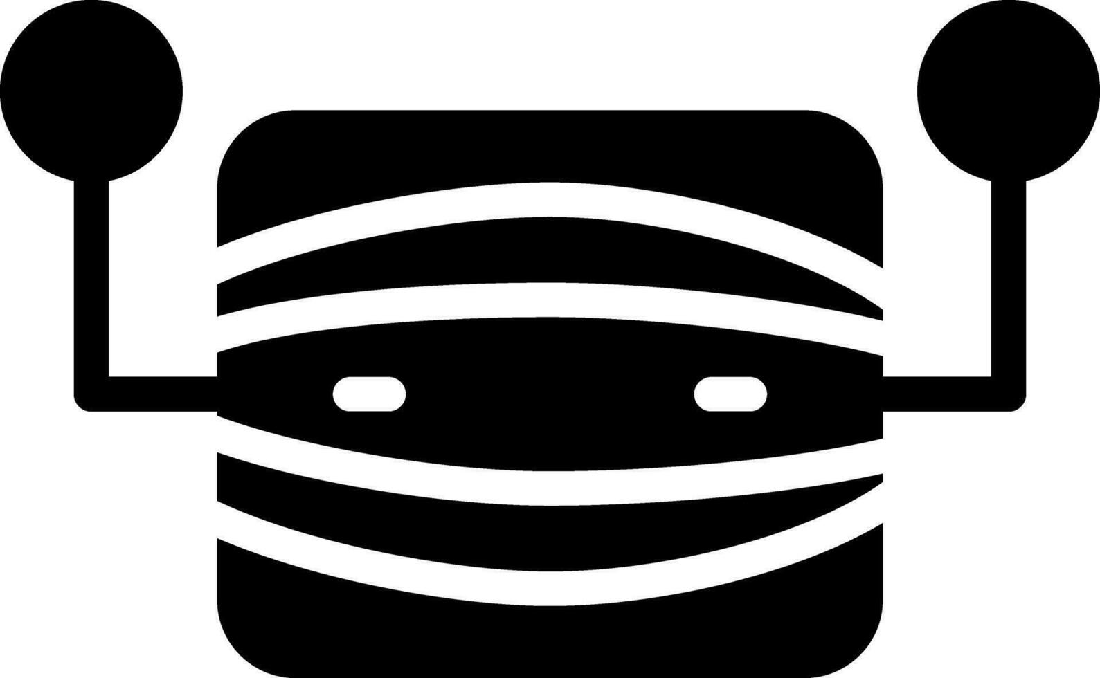 Glyph Icons Design vector