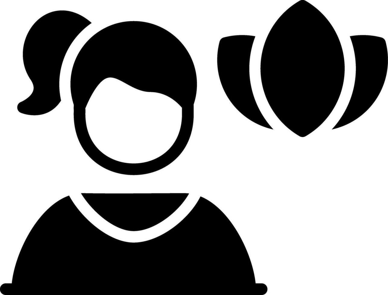 Meditation Creative Icon Design vector
