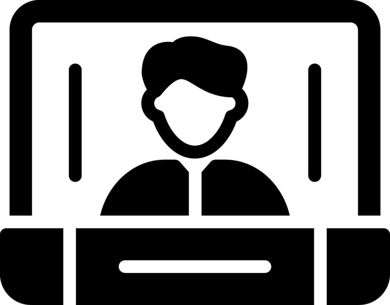 Influencer Female Creative Icon Design vector