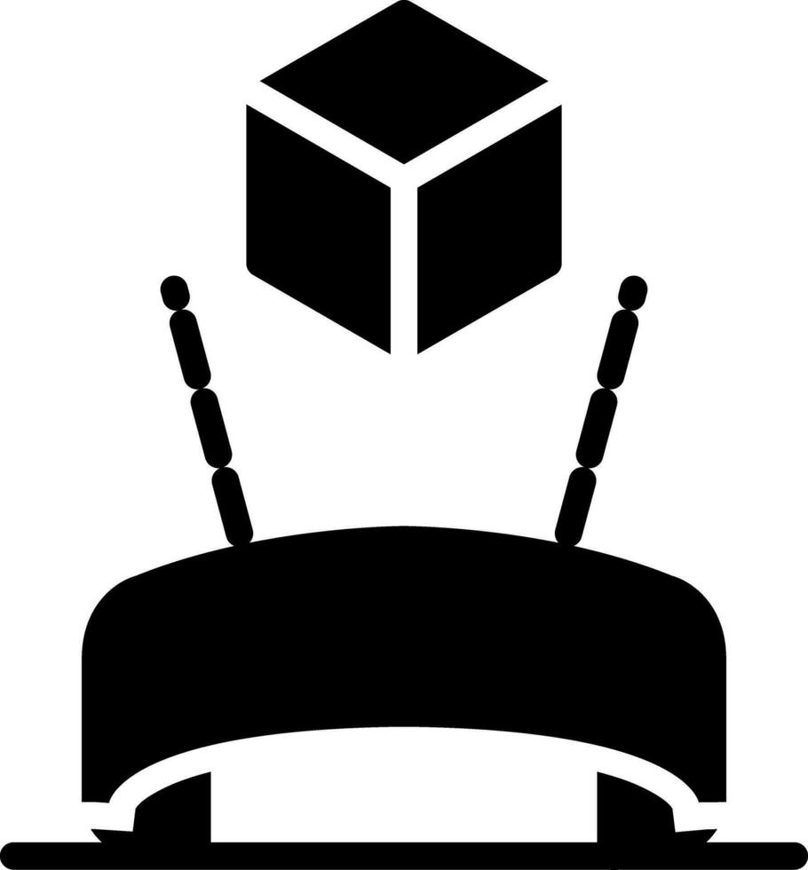 Glyph Icons Design vector