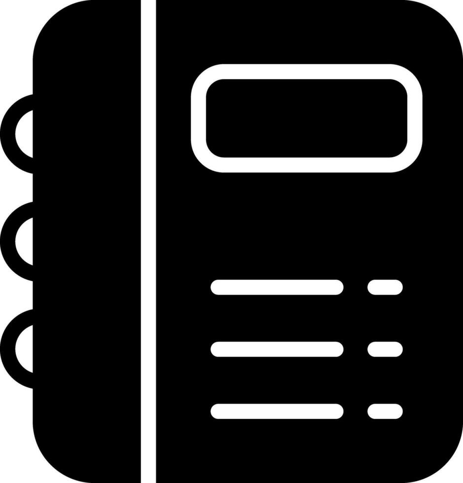 Glyph Icons Design vector
