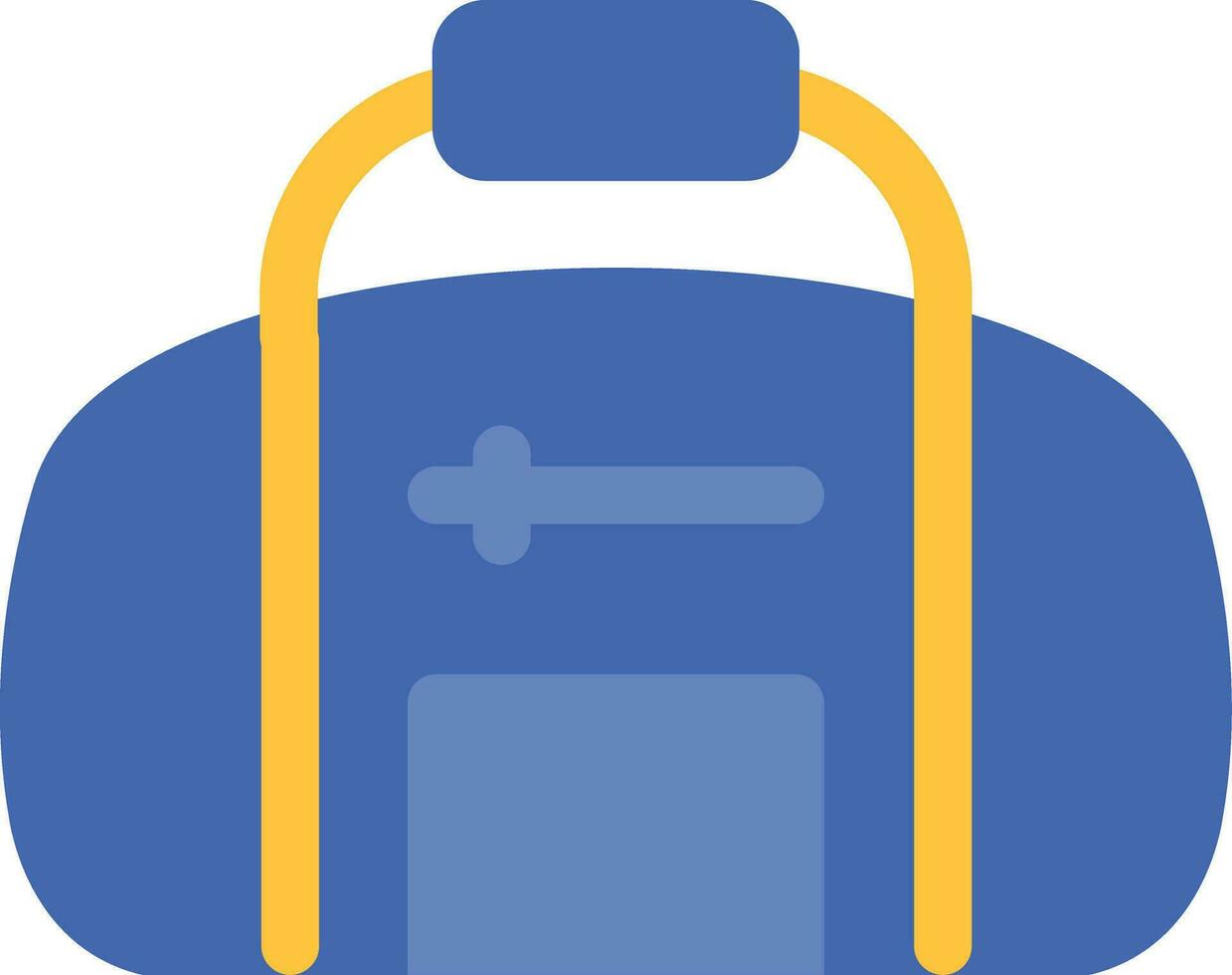 diseño de icono creativo de bolsa de deporte vector