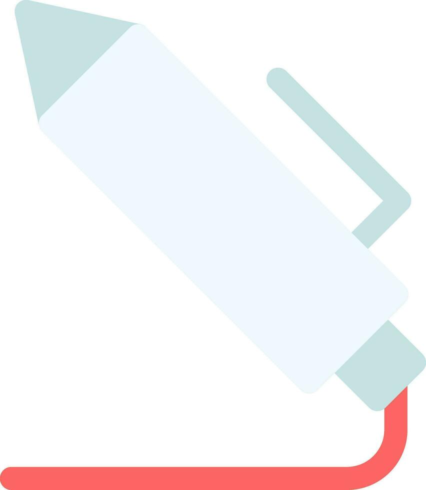 Light Pen Creative Icon Design vector