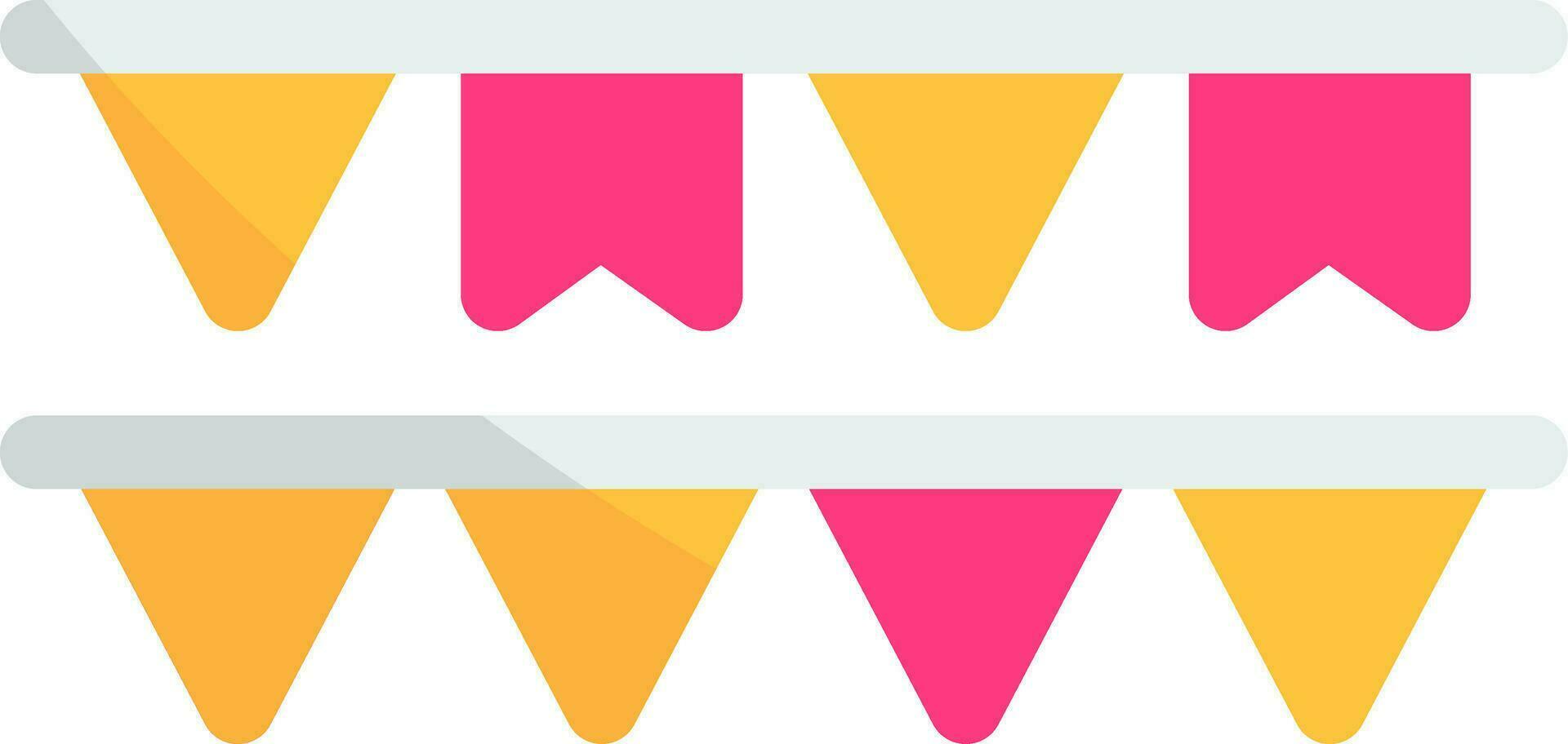 Pennant Creative Icon Design vector