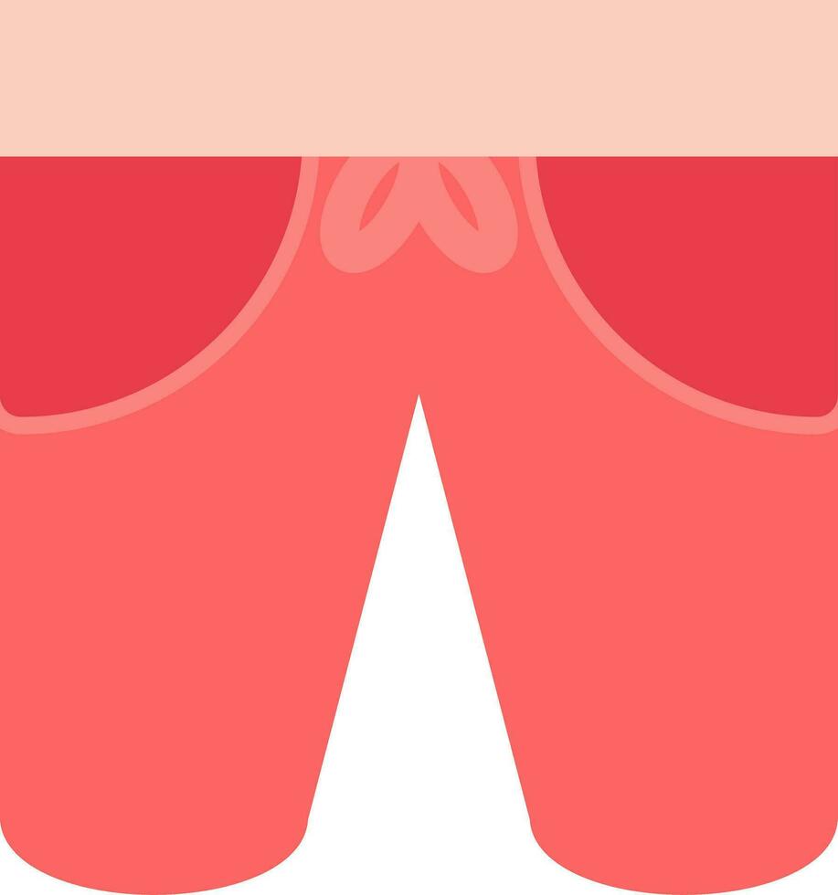 diseño de icono creativo de pantalones cortos vector