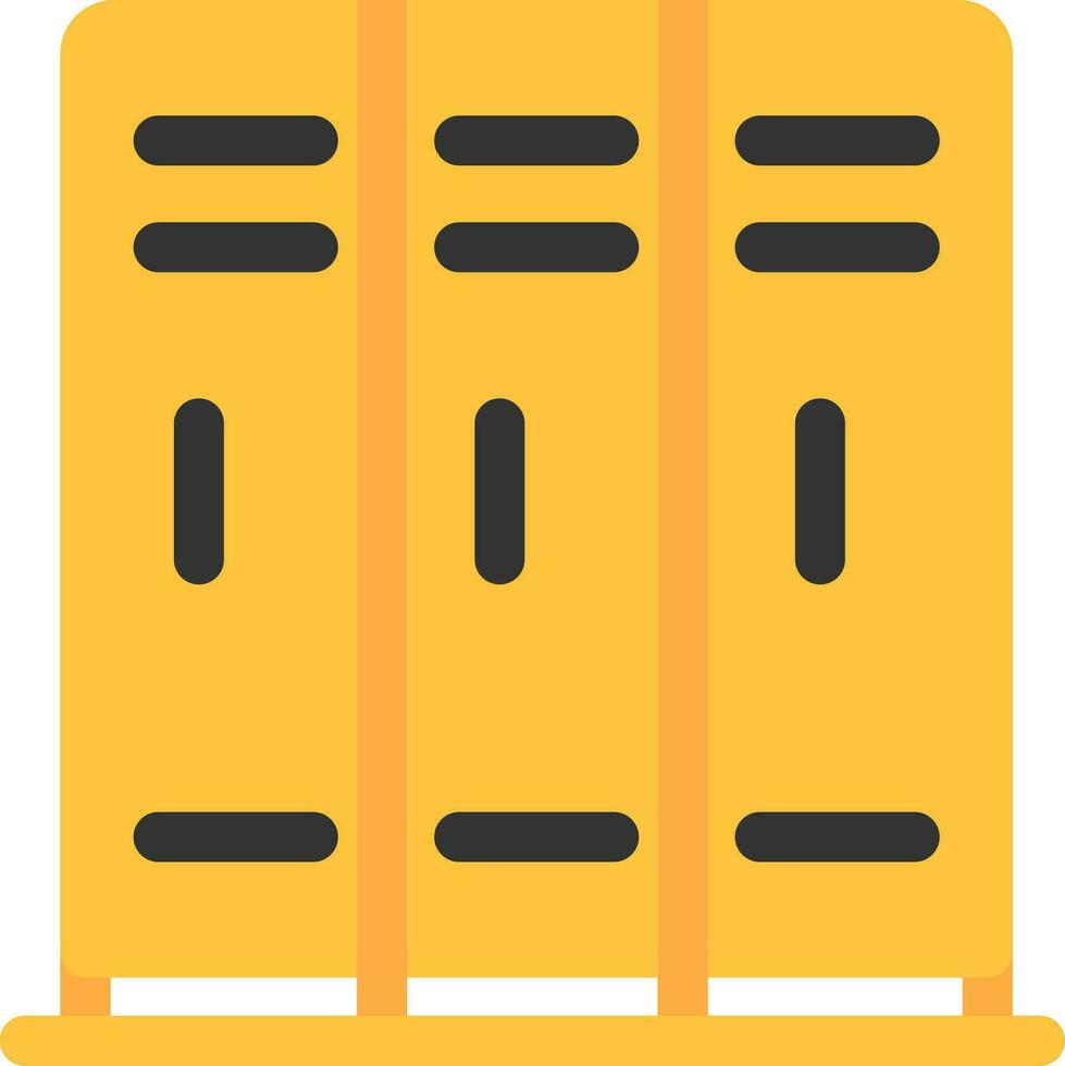 Lockers Creative Icon Design vector