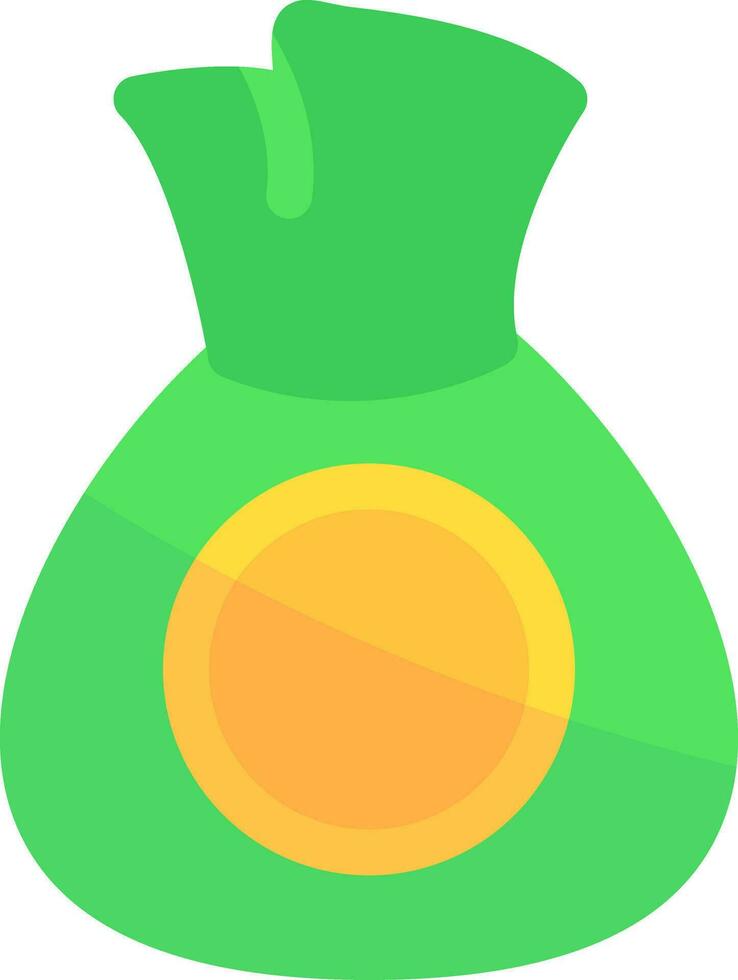 diseño de icono creativo de bolsa de dinero vector