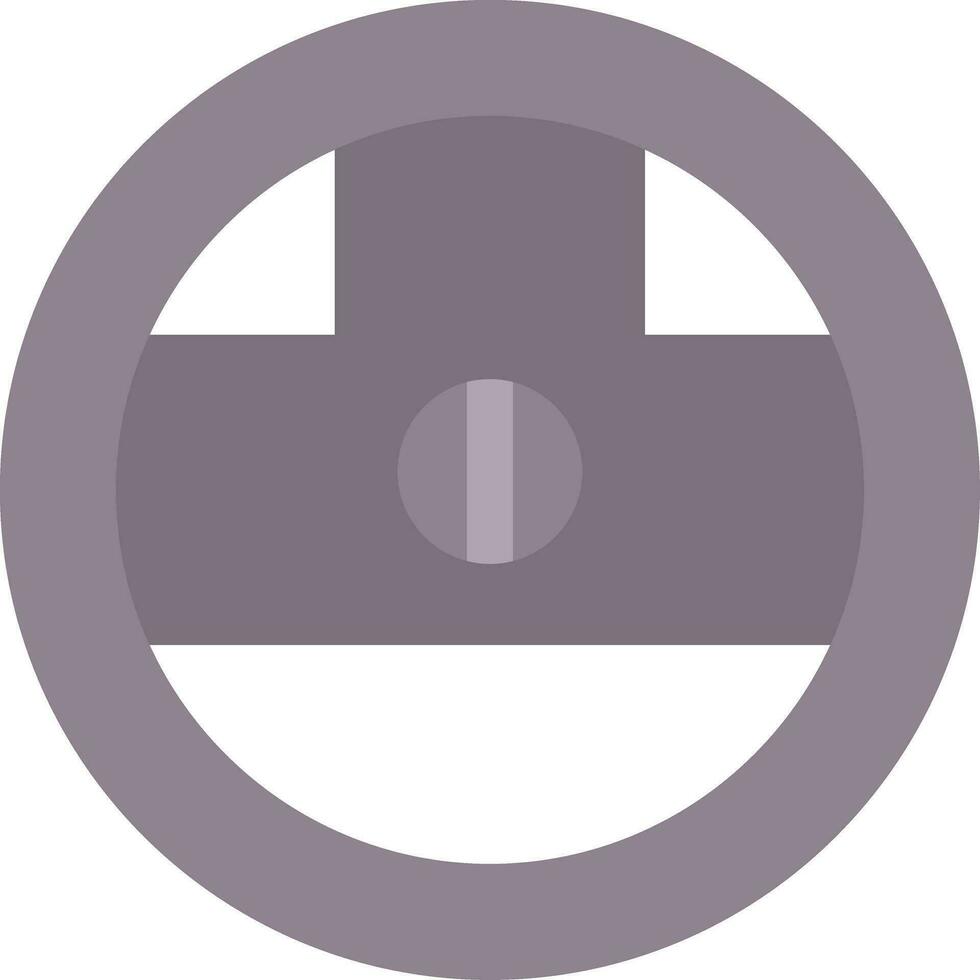Steering Wheel Creative Icon Design vector
