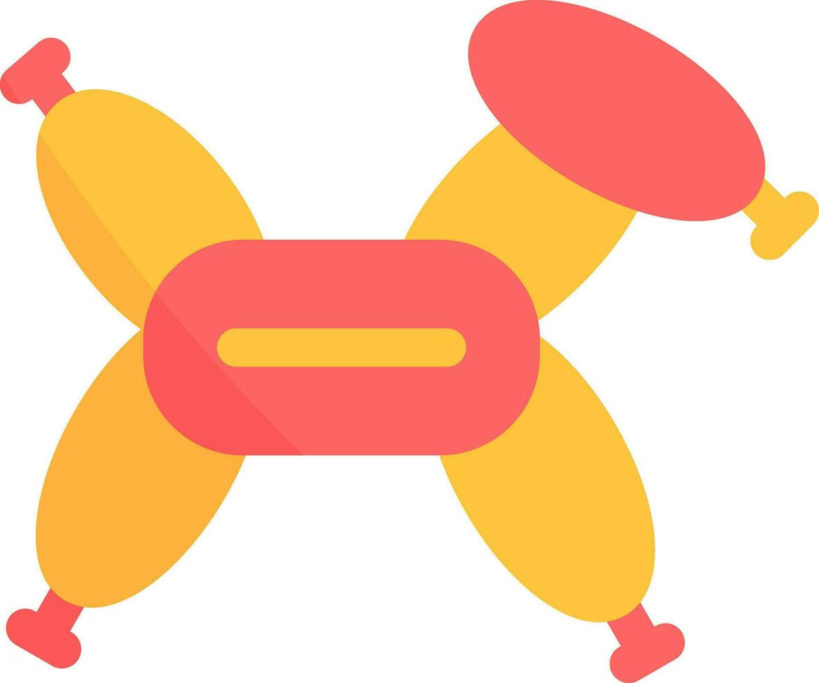 Balloon Modelling Creative Icon Design vector